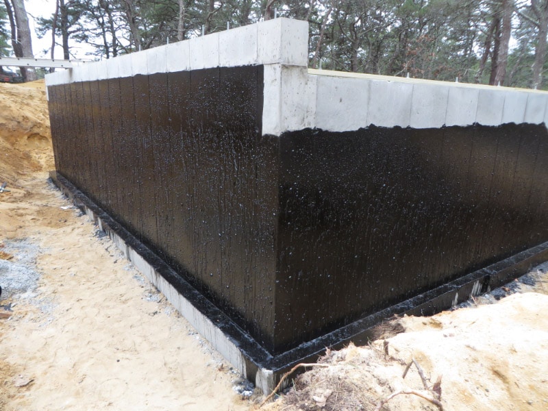 Foundation dampproofing