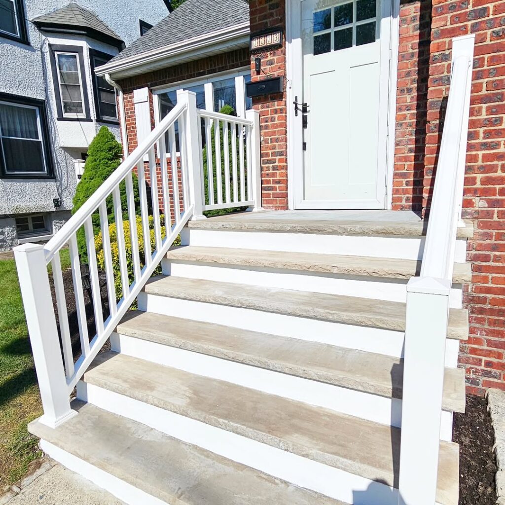 ⚒️ new front steps ⚒️